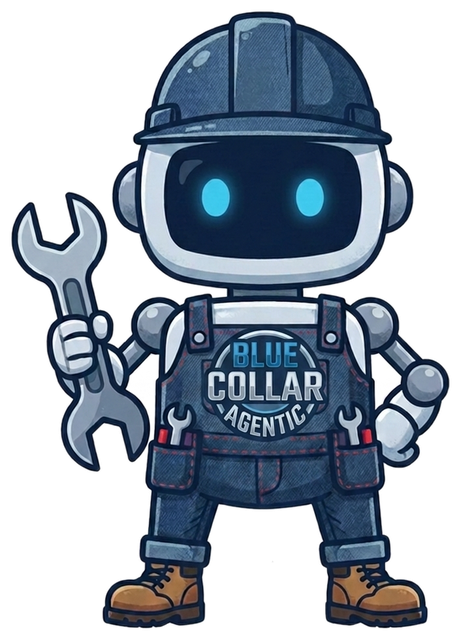 Blue Collar Agentic mascot
